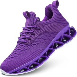 Women's Slip-ins Running Shoes Blade Tennis Walking Sneakers Comfortable Fashion Non Slip Work Sport Shoes Gym Trainers